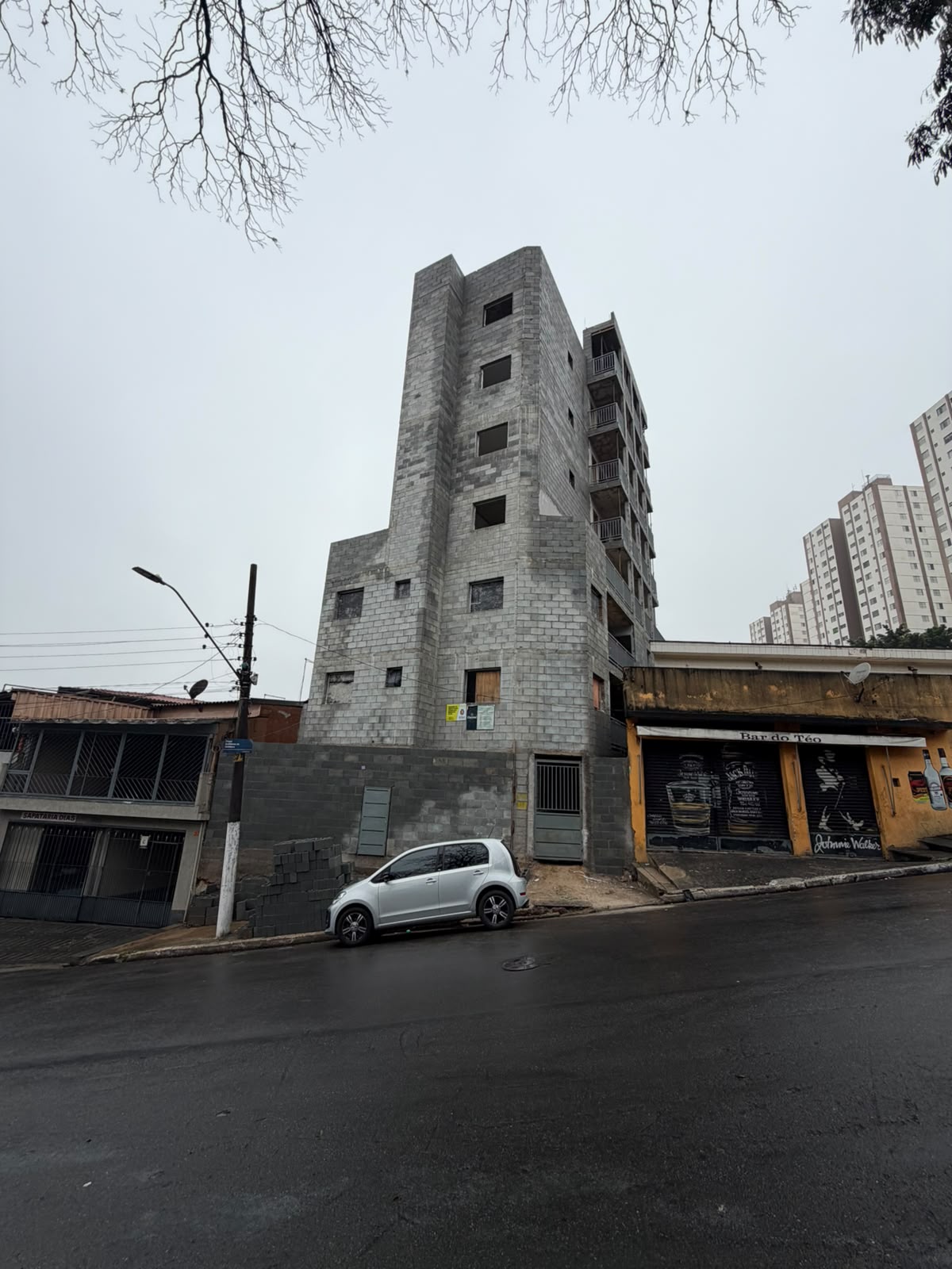 Andamento da obra