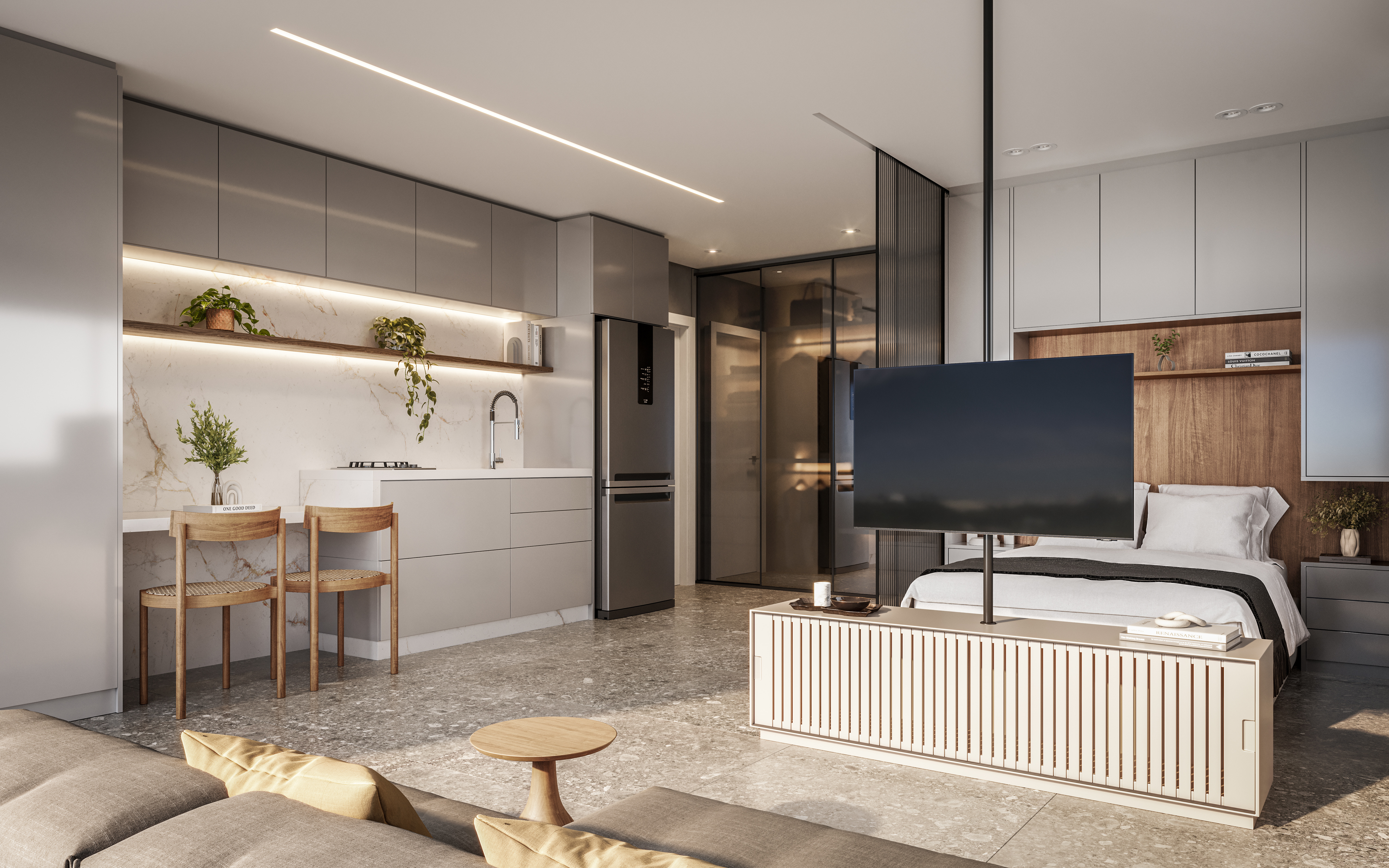 Studio, cozinha